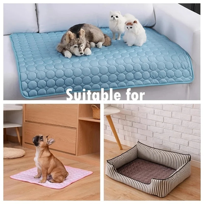Chill Zone Cooling Mat — Instant Heat Relief for Dogs