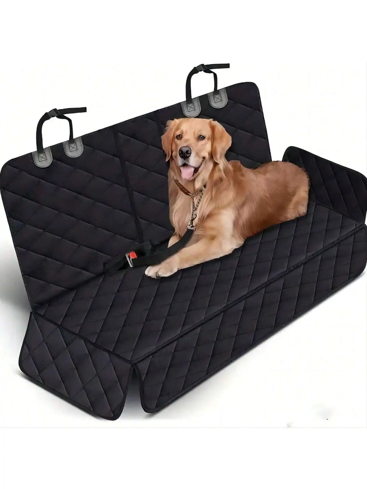 RoadTrip Quilted Seat Cover — Waterproof Car Protection for Dogs