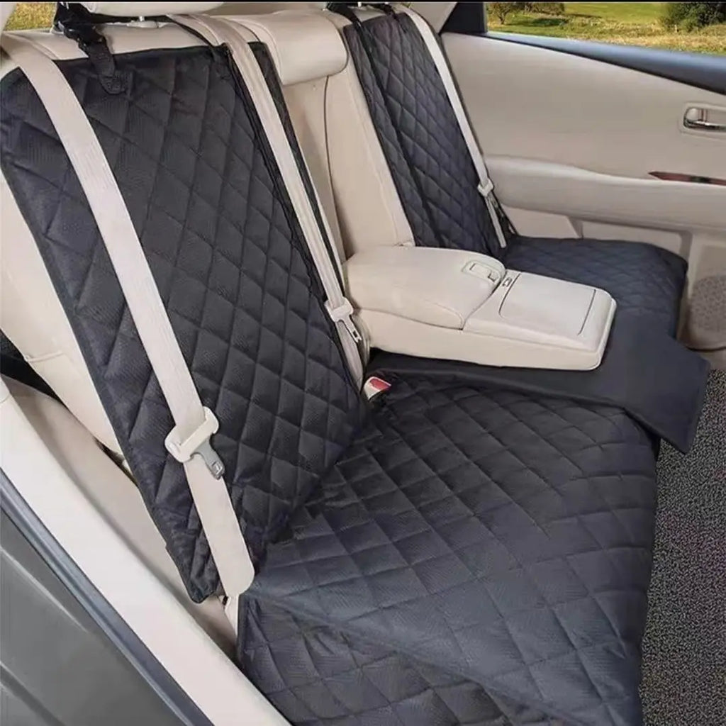 RoadTrip Quilted Seat Cover — Waterproof Car Protection for Dogs