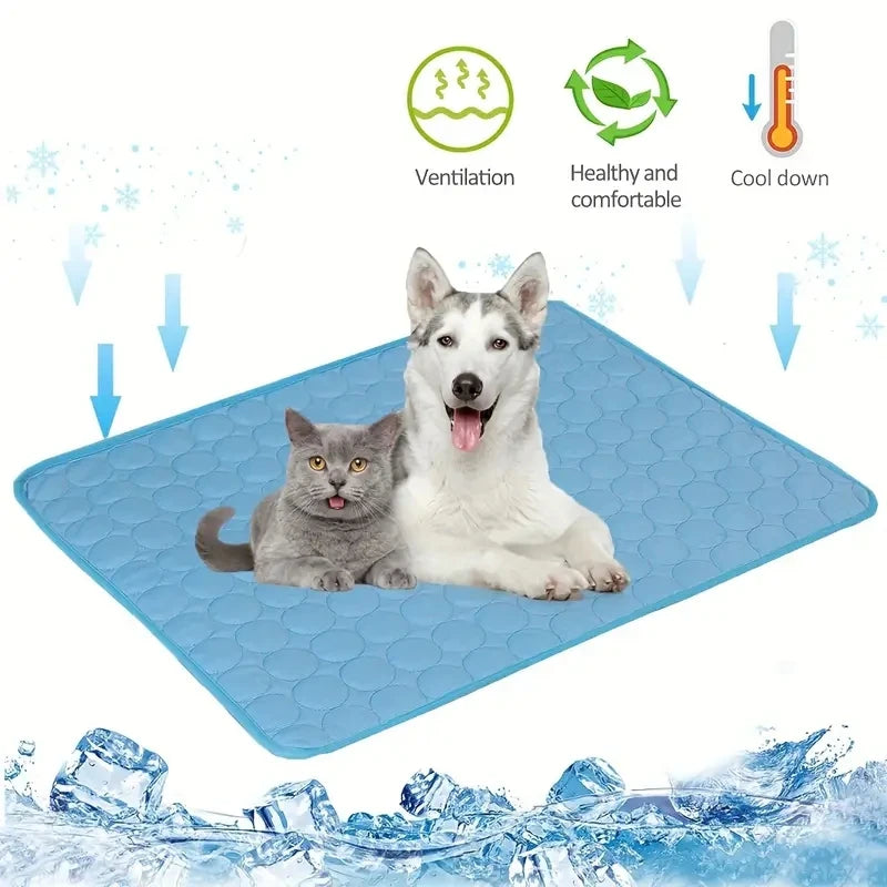 Chill Zone Cooling Mat — Instant Heat Relief for Dogs