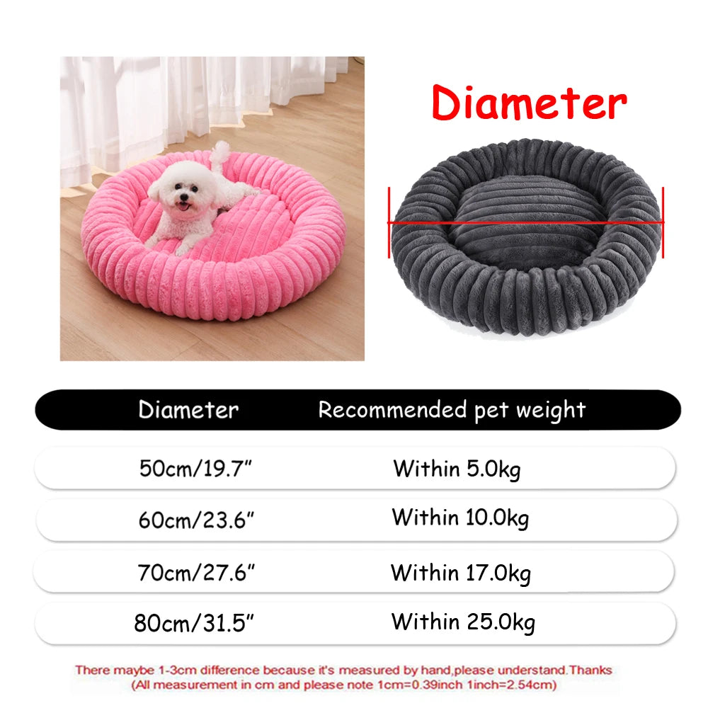 CalmCanine Calming Donut Bed — Anti-Anxiety Cuddler for Dogs