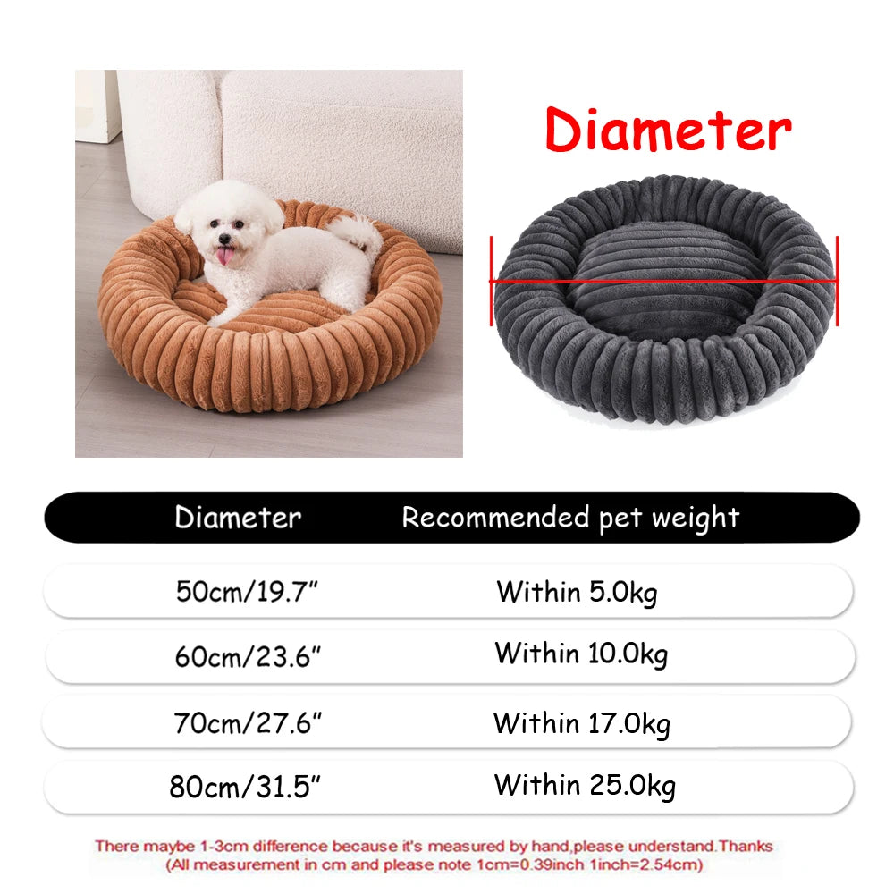 CalmCanine Calming Donut Bed — Anti-Anxiety Cuddler for Dogs