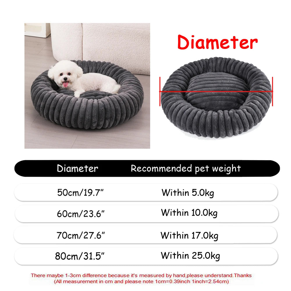CalmCanine Calming Donut Bed — Anti-Anxiety Cuddler for Dogs