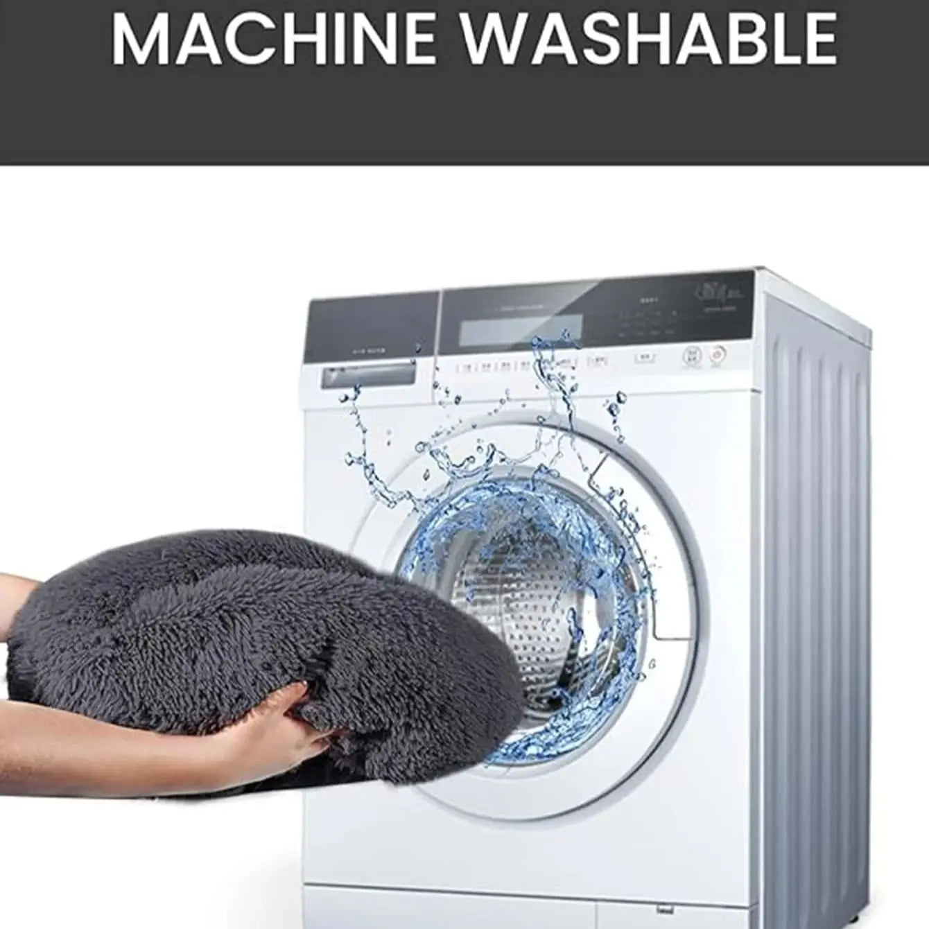 CalmCanine Calming Donut Bed — Anti-Anxiety Cuddler for Dogs