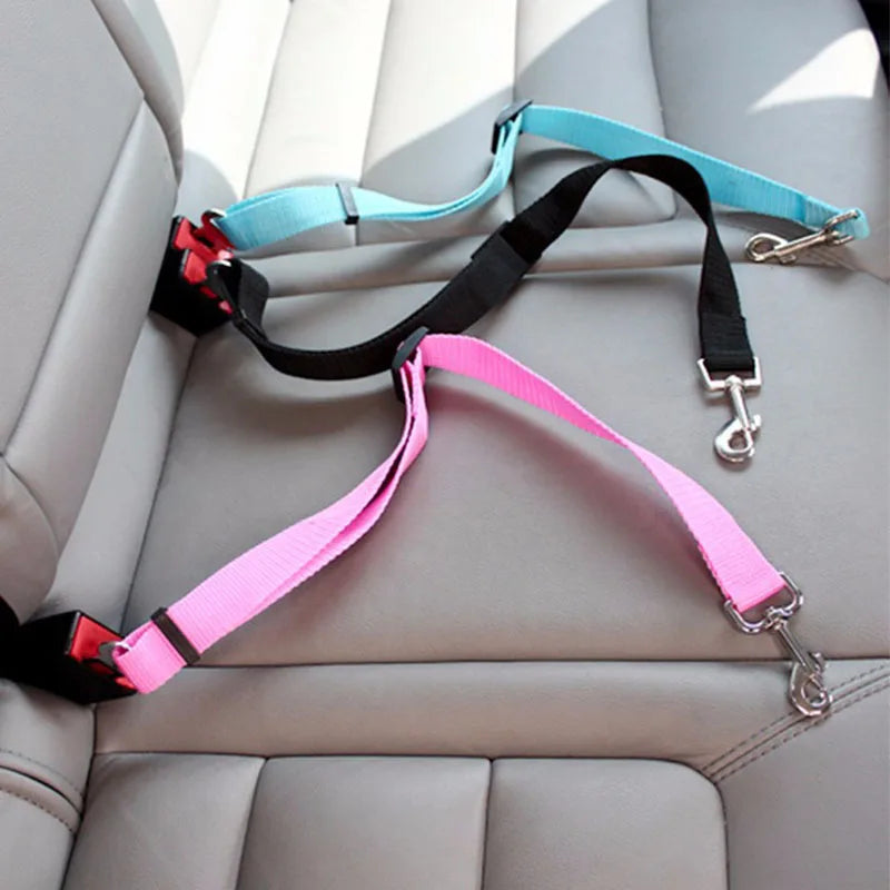 BuckleUp Dog Seat Belt - Adjustable Car Safety Tether